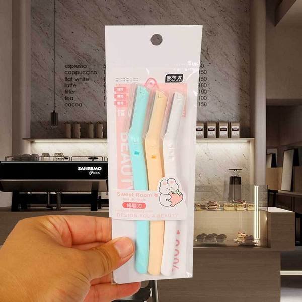 3-Pcs Eyebrow Razor Set for Hair Remover. - Image 2
