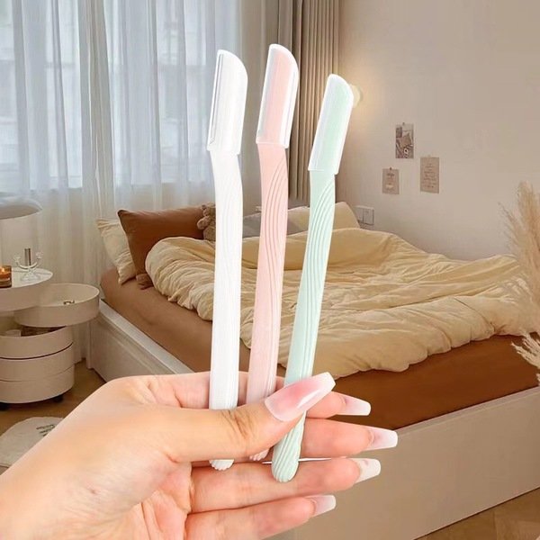 3-Pcs Eyebrow Razor Set for Hair Remover. - Image 3